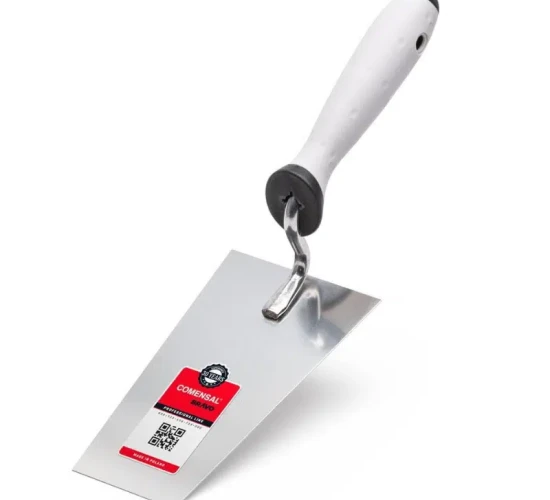 Мистрия трапец с бяла гумена дръжка 160x60x90mm.png